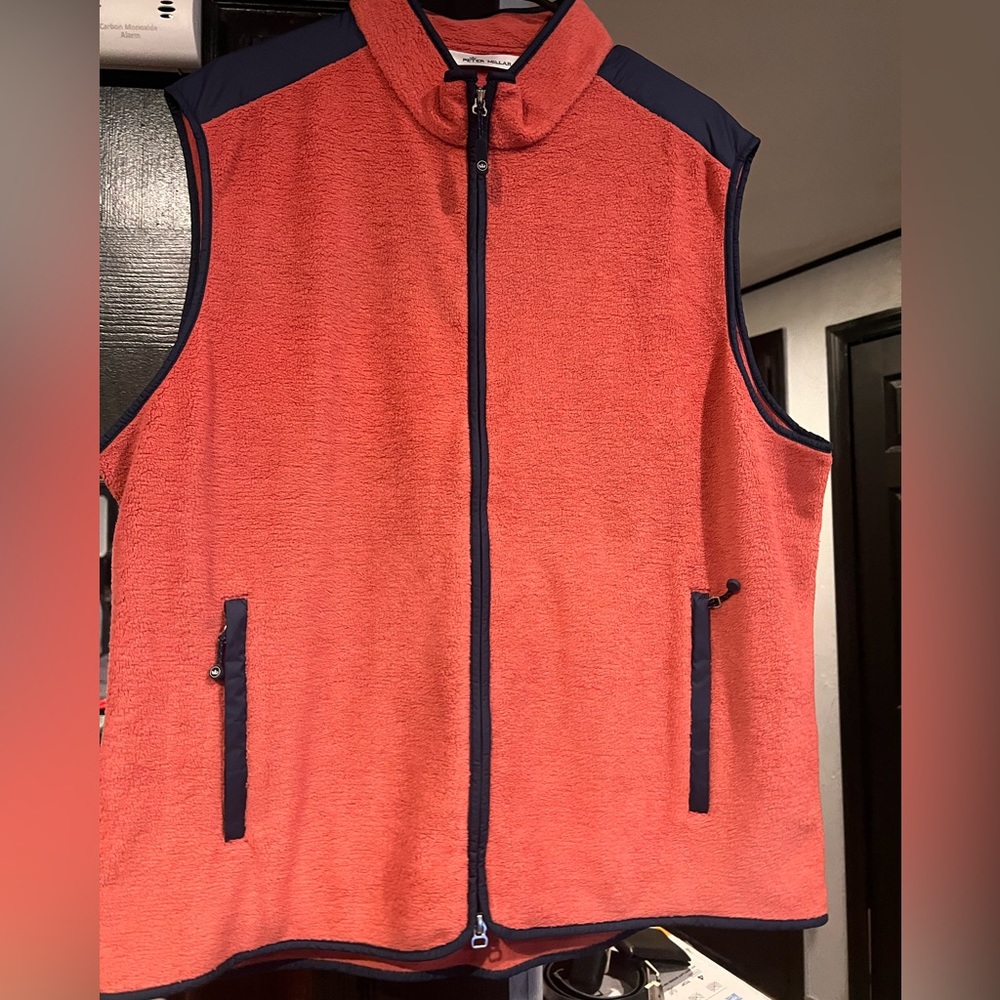 Peter Millar Golf Zip Up Vest MINT CONDITION
